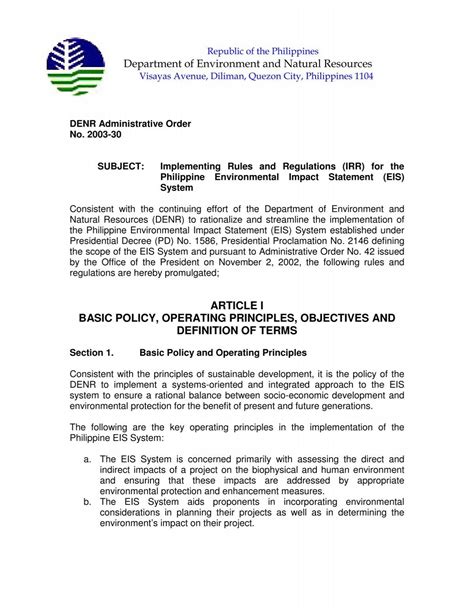 category d cnc dao|Environmental Impact Assessment and Management .